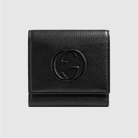 gucci soho flap wallet|Gucci authentic wallet.